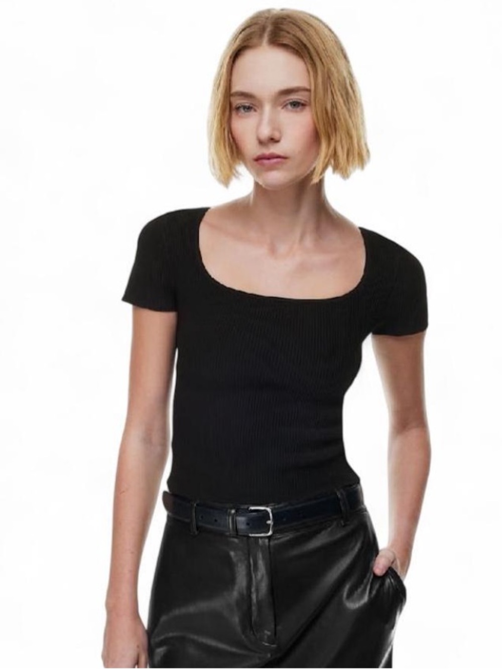 Babaton
Sculpt Knit Squareneck Waist